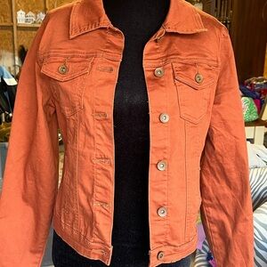 Eve Terracotta Jean Jacket